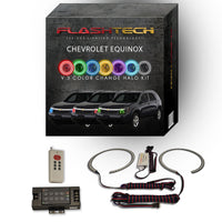 Chevrolet Equinox V.3 Fusion Color Change LED Halo Headlight Kit 2005-2009