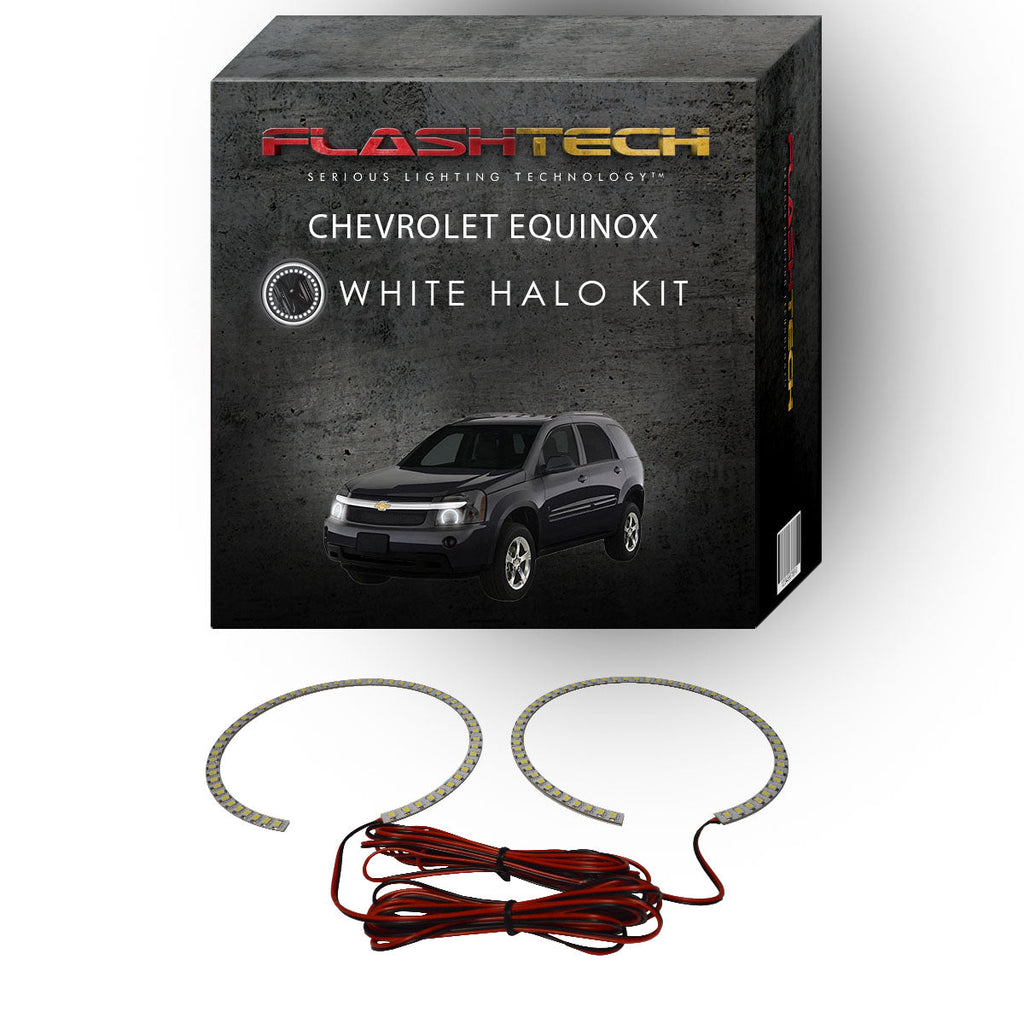 Chevrolet Equinox White LED Halo Headlight Kit 2005-2009