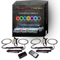 Chevrolet Impala V.3 Fusion Color Change LED Halo Headlight Kit 2000-2005