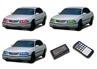 Chevrolet Impala V.3 Fusion Color Change LED Halo Headlight Kit 2000-2005