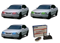 Chevrolet Impala V.3 Fusion Color Change LED Halo Headlight Kit 2000-2005