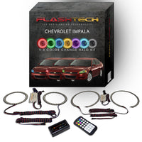 Chevrolet Impala V.3 Fusion Color Change LED Halo Headlight Kit 2006-2013