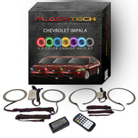 Chevrolet Impala V.3 Fusion Color Change LED Halo Headlight Kit 2006-2013