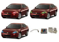 Chevrolet Impala V.3 Fusion Color Change LED Halo Headlight Kit 2006-2013
