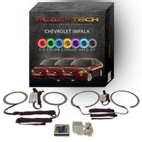 Chevrolet Impala V.3 Fusion Color Change LED Halo Headlight Kit 2006-2013