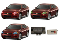Chevrolet Impala V.3 Fusion Color Change LED Halo Headlight Kit 2006-2013