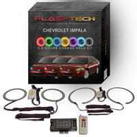 Chevrolet Impala V.3 Fusion Color Change LED Halo Headlight Kit 2006-2013
