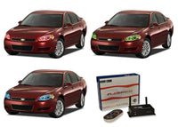 Chevrolet Impala V.3 Fusion Color Change LED Halo Headlight Kit 2006-2013