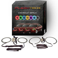 Chevrolet Impala V.3 Fusion Color Change LED Halo Headlight Kit 2006-2013