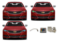 Chevrolet Impala V.3 Fusion Color Change LED Halo Headlight Kit 2014-2016