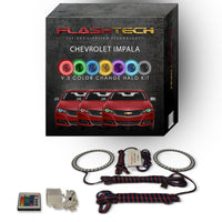 Chevrolet Impala V.3 Fusion Color Change LED Halo Headlight Kit 2014-2016