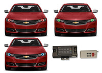 Chevrolet Impala V.3 Fusion Color Change LED Halo Headlight Kit 2014-2016