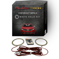 Chevrolet Impala White LED Halo Headlight Kit 2014-2016