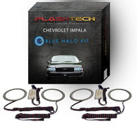 Chevrolet Impala V.3 Fusion Color Change LED Halo Headlight Kit 1991-1996