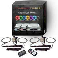Chevrolet Impala V.3 Fusion Color Change LED Halo Headlight Kit 1991-1996