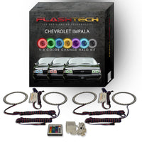 Chevrolet Impala V.3 Fusion Color Change LED Halo Headlight Kit 1991-1996