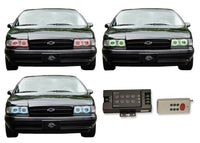 Chevrolet Impala V.3 Fusion Color Change LED Halo Headlight Kit 1991-1996