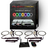 Chevrolet Impala V.3 Fusion Color Change LED Halo Headlight Kit 1991-1996