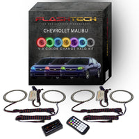 Chevrolet Malibu V.3 Fusion Color Change LED Halo Headlight Kit 2004-2007
