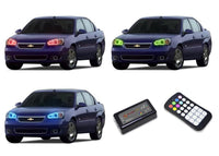 Chevrolet Malibu V.3 Fusion Color Change LED Halo Headlight Kit 2004-2007