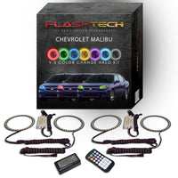 Chevrolet Malibu V.3 Fusion Color Change LED Halo Headlight Kit 2004-2007