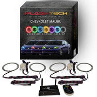 Chevrolet Malibu V.3 Fusion Color Change LED Halo Headlight Kit 2004-2007