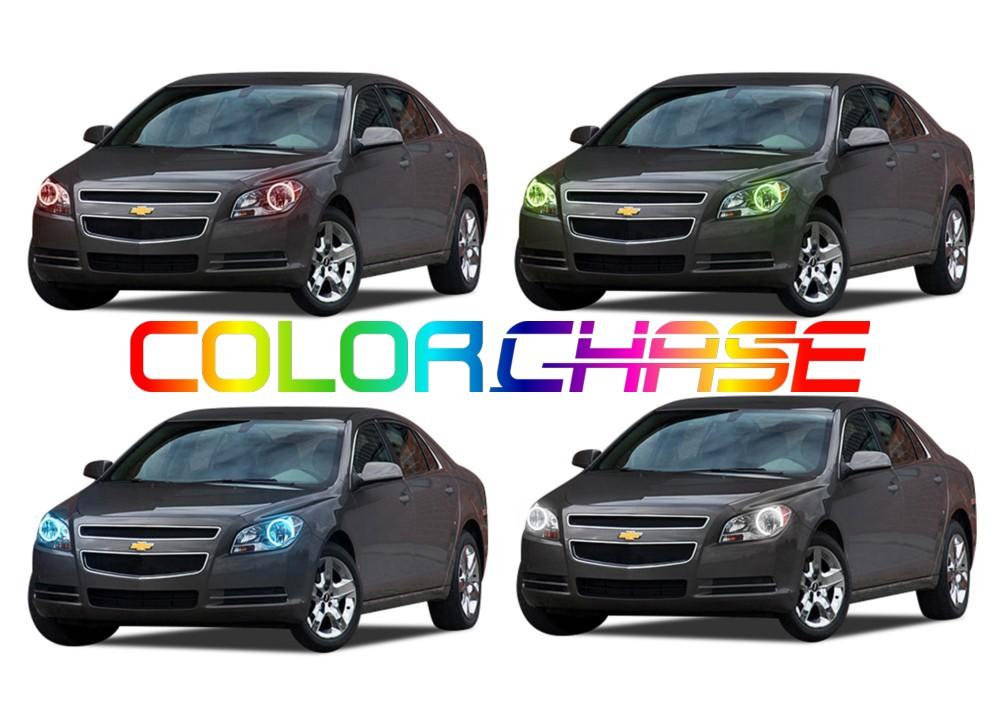 Chevrolet Malibu ColorChase LED Halo Headlight Kit 2008-2012