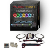 Chevrolet Malibu V.3 Fusion Color Change LED Halo Headlight Kit 2008-2012