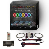 Chevrolet Malibu V.3 Fusion Color Change LED Halo Headlight Kit 2008-2012
