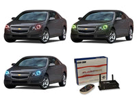 Chevrolet Malibu V.3 Fusion Color Change LED Halo Headlight Kit 2008-2012