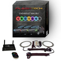 Chevrolet Malibu V.3 Fusion Color Change LED Halo Headlight Kit 2008-2012