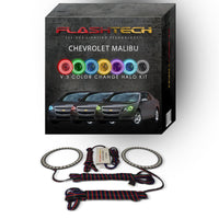 Chevrolet Malibu V.3 Fusion Color Change LED Halo Headlight Kit 2008-2012