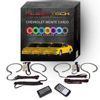 Chevrolet Monte Carlo V.3 Fusion Color Change LED Halo Headlight Kit 2000-2005