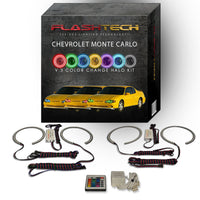 Chevrolet Monte Carlo V.3 Fusion Color Change LED Halo Headlight Kit 2000-2005