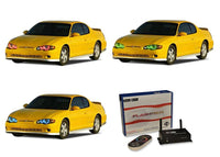 Chevrolet Monte Carlo V.3 Fusion Color Change LED Halo Headlight Kit 2000-2005