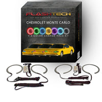 Chevrolet Monte Carlo V.3 Fusion Color Change LED Halo Headlight Kit 2000-2005