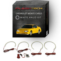 Chevrolet Monte Carlo White LED Halo Headlight Kit 2000-2005