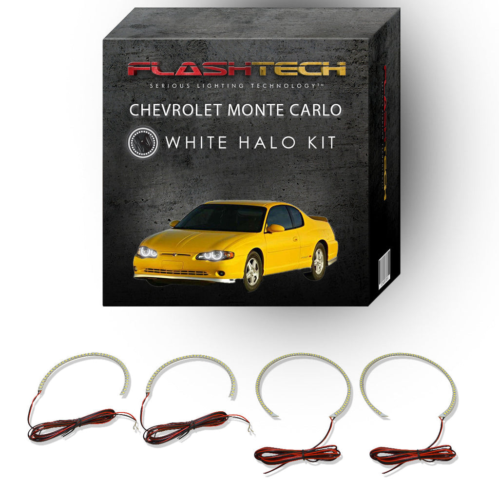 Chevrolet Monte Carlo White LED Halo Headlight Kit 2000-2005