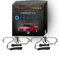 Chevrolet S-10 V.3 Fusion Color Change LED Halo Headlight Kit 1998-2004