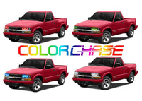 Chevrolet S-10 ColorChase LED Halo Headlight Kit 1998-2004