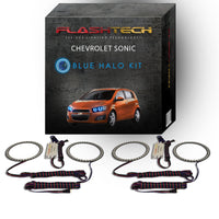 Chevrolet Sonic V.3 Fusion Color Change LED Halo Headlight Kit 2012-2016