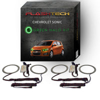 Chevrolet Sonic V.3 Fusion Color Change LED Halo Headlight Kit 2012-2016