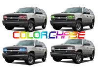 Chevrolet Suburban ColorChase LED Halo Headlight Kit 2000-2006
