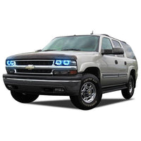 Chevrolet Suburban ColorChase LED Halo Headlight Kit 2000-2006
