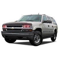 Chevrolet Suburban ColorChase LED Halo Headlight Kit 2000-2006