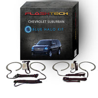Chevrolet Suburban V.3 Fusion Color Change LED Halo Headlight Kit 2007-2013
