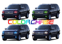 Chevrolet Suburban ColorChase Headlight & LED Halo Fog Light Kit 2007-2013