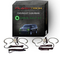 Chevrolet Suburban V.3 Fusion Color Change LED Halo Headlight Kit 2007-2013