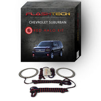 Chevrolet Suburban V.3 Fusion Color Change LED Halo Fog Light Kit 2007-2013