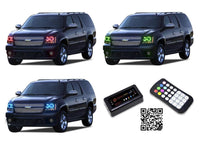 Chevrolet Suburban V.3 Fusion Color Change LED Halo Headlight Kit 2007-2013